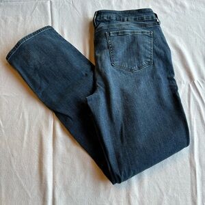 NYDJ Women's Dark Blue Straight Leg Jeans